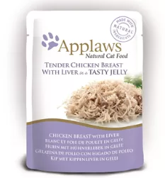 Applaws Cat Chicken with Liver 70g Jelly Pouch