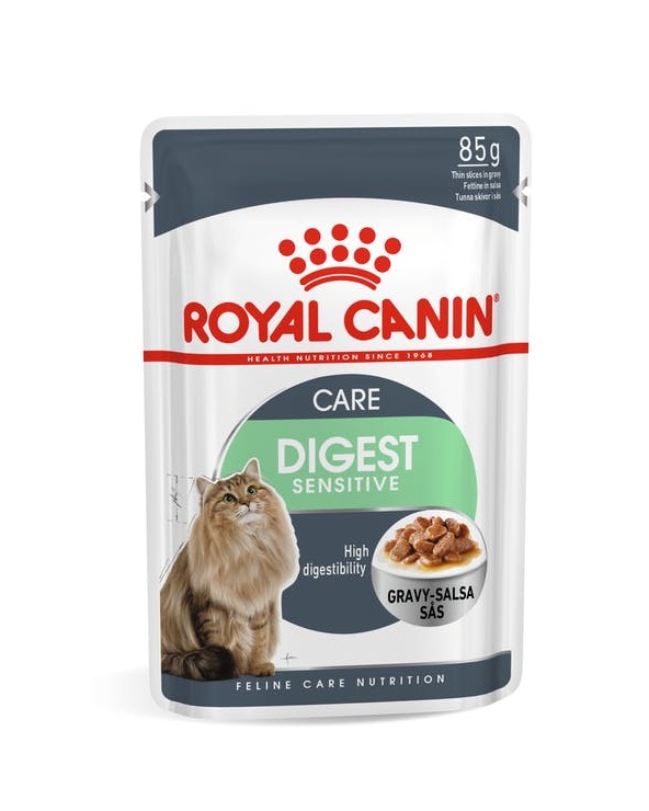 Royal Canin Digest Sensitive Wet Cat Food Gravy in Sharjah