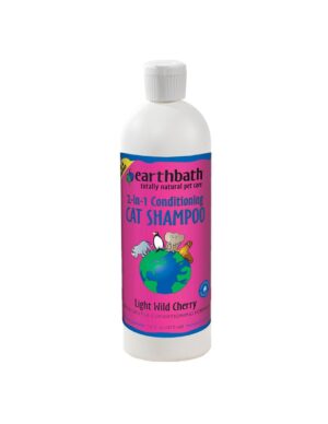 Earth Bath Cat Shampoo With Aloe Vera, Wild Cherry Essence 472ml