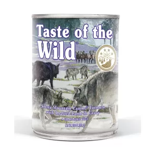 Taste of the Wild Sierra Mountain Canine dog food 375gr