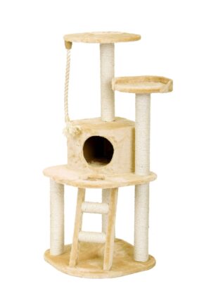 ALMERICH CAT PLAY TOWER - BEIGE 50x50x121 cm