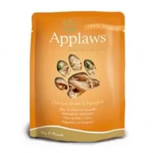Applaws Cat Chicken with Pumpkin 70g Pouch