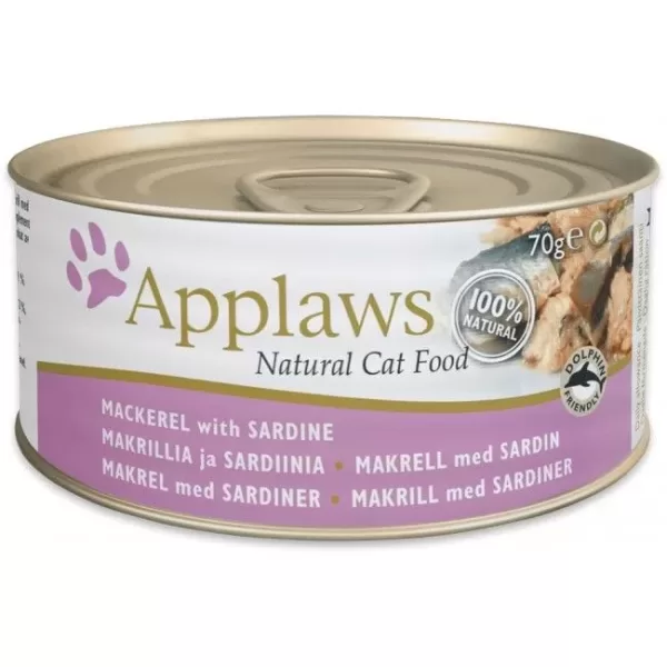 Applaws Cat Mackerel with Sardine 156g Tin