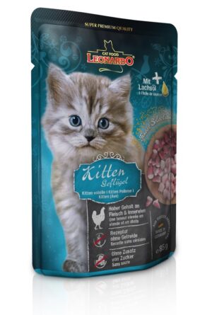 LEONARDO Kitten poultry 85gr