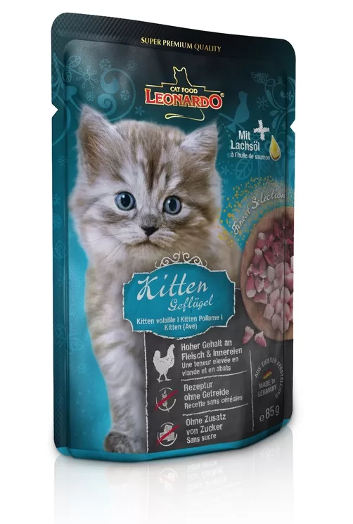LEONARDO Kitten poultry 85gr