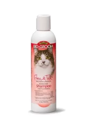 Bio Groom Flea & Tick Cat Shampoo 235ml