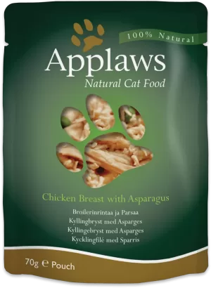 Applaws Cat Chicken with Asparagus 70g Pouch