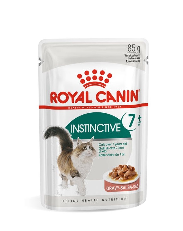 Royal Canin Instinctive +7 Years Wet Cat Food Gravy in Sharjah, Dubai