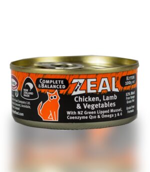 Zeal Chicken, Lamb & Vegetables 100g cat food
