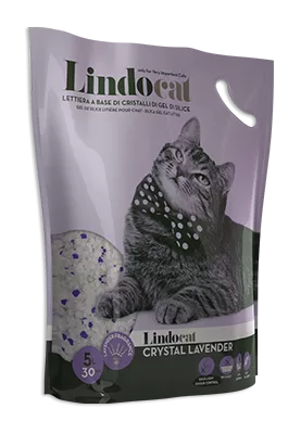LindoCat Crystal Lavender Scent (Silicagel) - 5 L