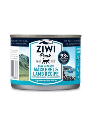 Ziwi Peak Moist Mackerel & Lamb For Cats 185gr