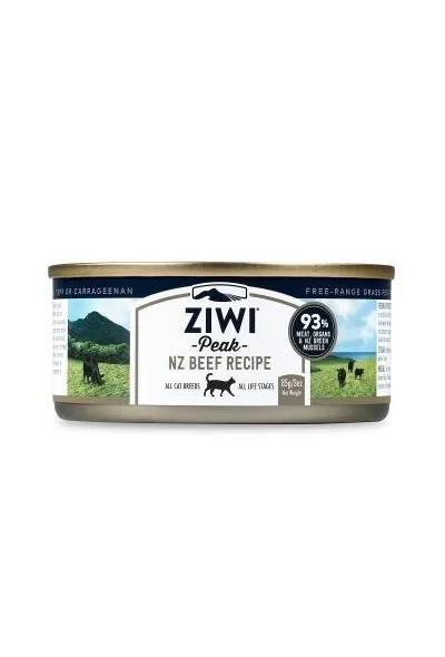 cat_85g_beef_front_on_web_low_res Ziwi Peak Moist Beef For Cats 85gr