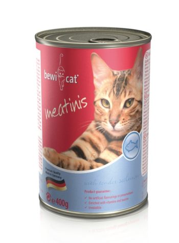 bewi cat Meatinis Salmon 400gr
