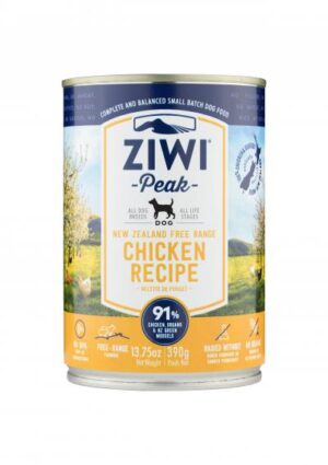 Ziwi Peak Moist Free-Range Chicken For Dogs 390gr