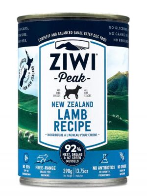 Ziwi Peak Moist Lamb For Dogs 390gr
