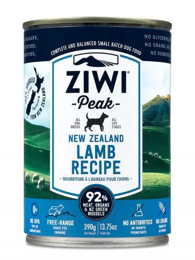 Ziwi Peak Moist Lamb For Dogs 390gr