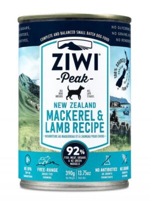 Ziwi Peak Moist Mackerel & Lamb For Dogs 390gr
