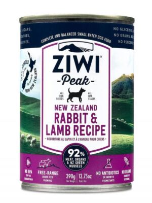 Ziwi Peak Moist Rabbit & Lamb For Dogs 390gr