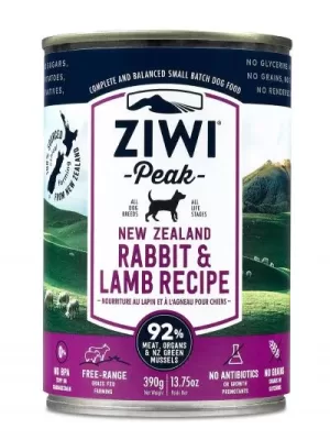 Ziwi Peak Moist Rabbit & Lamb For Dogs 390gr