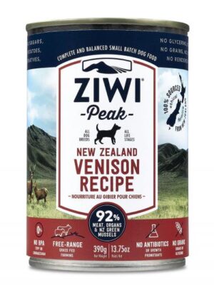 Ziwi Peak Moist Venison For Dogs 390gr