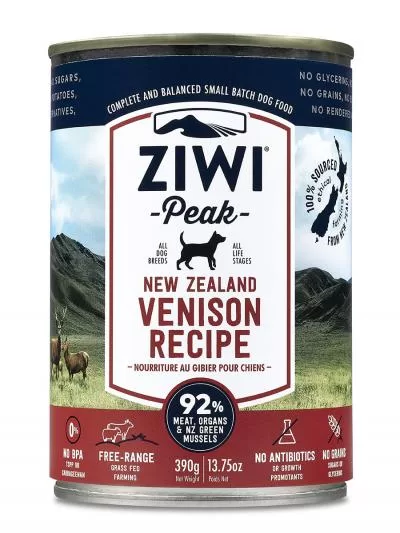 Ziwi Peak Moist Venison For Dogs 390gr
