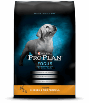 PRO PLAN FOCUS PUPPY CHICKEN & RICE FORMULA