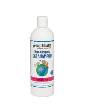 Earth Bath Hypo-Allergenic Cat Shampoo Fragrance Free 472ml