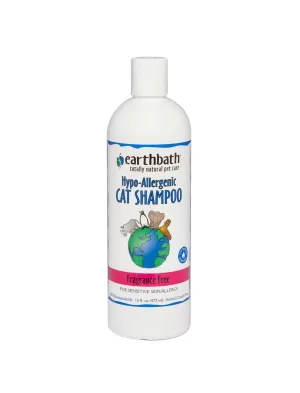 Earth Bath Hypo-Allergenic Cat Shampoo Fragrance Free 472ml
