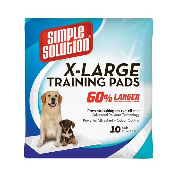 Simple Solution Puppy Training 10 PCS Pads XL 71x76cm