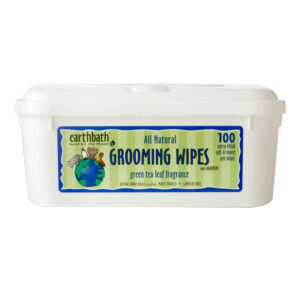 Earth Bath Grooming Wipes With Awapuhi Green Tea Scent 100pcs