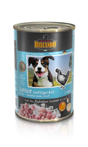 BELCANDO JUNIOR Poultry with eggs 400gr