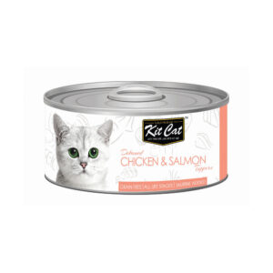Kit Cat Chicken & Salmon 80g
