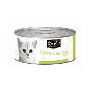 Kit Cat Chicken & Seafood 80g