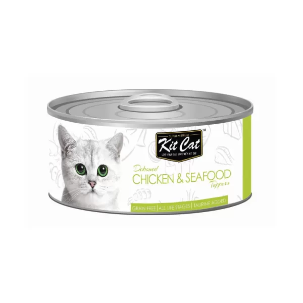 Kit Cat Chicken & Seafood 80g