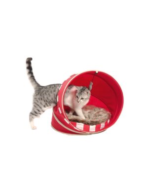 CAT BED FALL - RED 38 x 38 x 45 cm