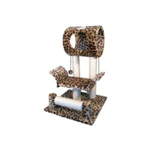 Go Pet Club Faux Fur Cat Tree SIZE 46W X 45L X 71H cm