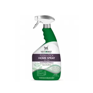 Vets+Best Natural Flea And Tick Home Spray For CATS 945ml