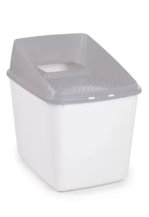 NO MESS LITTER BOX GREY - L 40 x W 53 x H 50.5cm