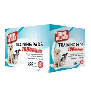 Simple Solution Puppy Training 100 PCS Pads 53x58cm