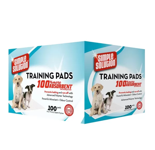Simple Solution Puppy Training 100 PCS Pads 53x58cm