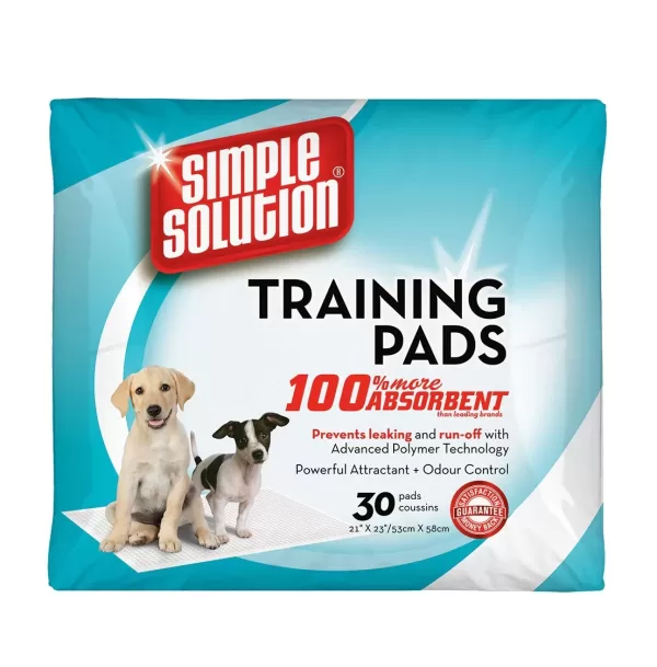 Simple Solution Puppy Training 30 PCS Pads 53x58cm