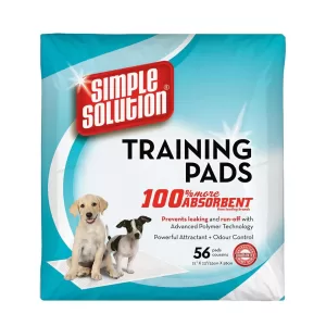 Simple Solution Puppy Training 56 PCS Pads 53x58cm