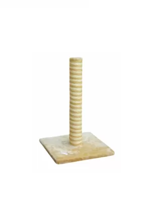 RELAX CLASSIC CAT POLE - BEIGE-WHITE 40x40x63 cm