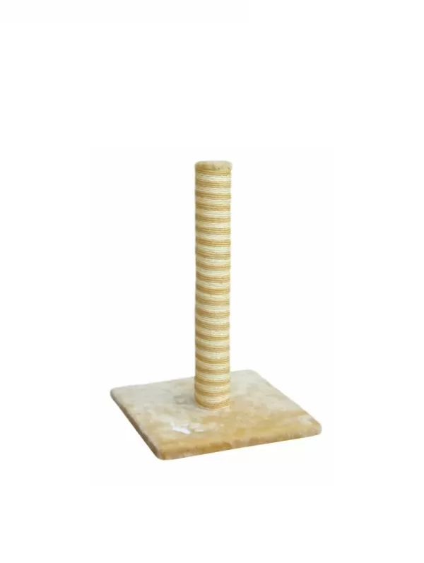 RELAX CLASSIC CAT POLE - BEIGE-WHITE 40x40x63 cm