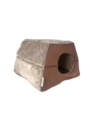 Rogz Catz Igloo Bronze Filigree Washable 30 x 41 x 41cm