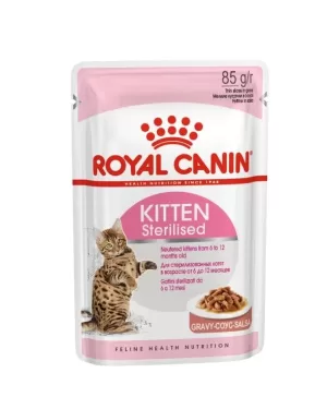 Royal Canin Kitten Sterilised Wet Food Gravy in Sharjah, UAE