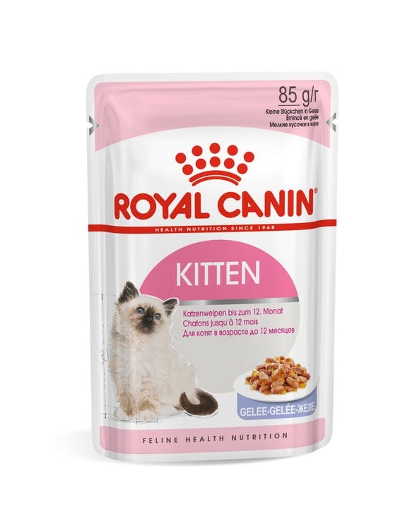 Royal Canin Kitten Instinctive Wet Food Jelly in Sharjah