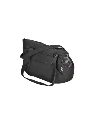 SAC PROMENADE BICOLOR - BLACK SMALL 40cm