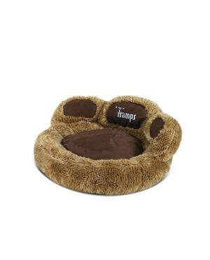 Scruffs Tramps Paw Cat Bed Washable teddy 55 x 55 x 26cm