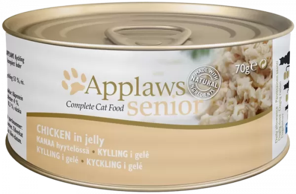 Applaws Cat Senior Chicken Jelly 70g Tin